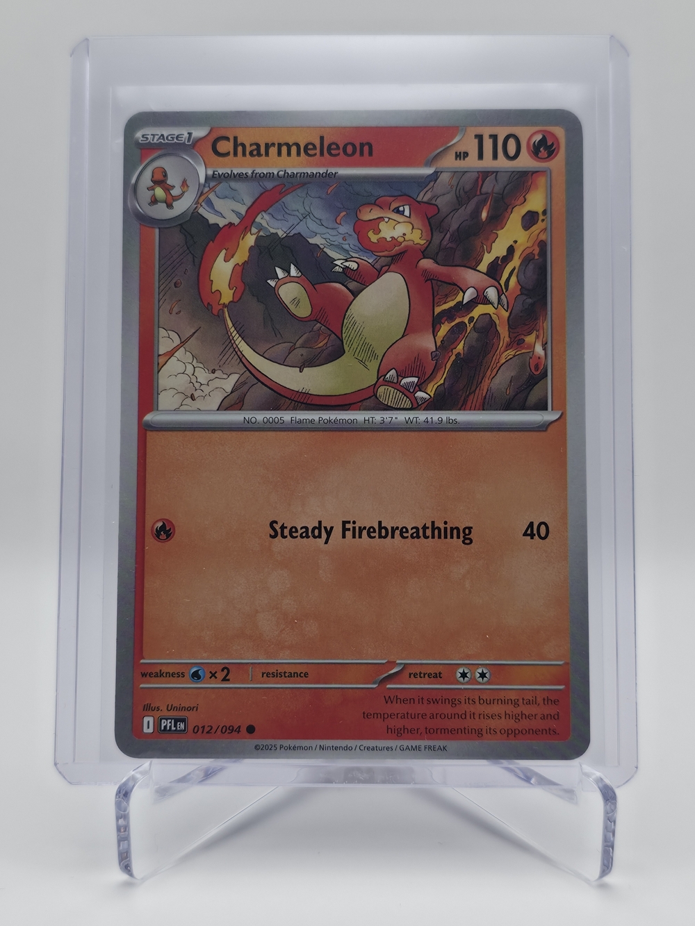 Pokémon TCG - Charmeleon - Phantasmal Flames - 012/094